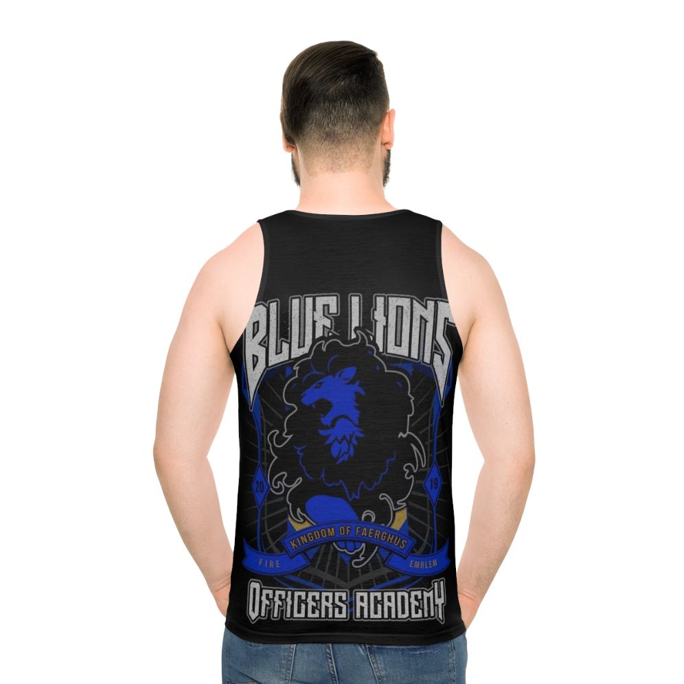 Blue Lions Crest Fire Emblem Three Houses Unisex Tank Top