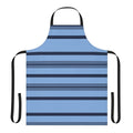 Blue and white striped apron with "Dear Evan Hansen" design, inspired by the popular Broadway musical