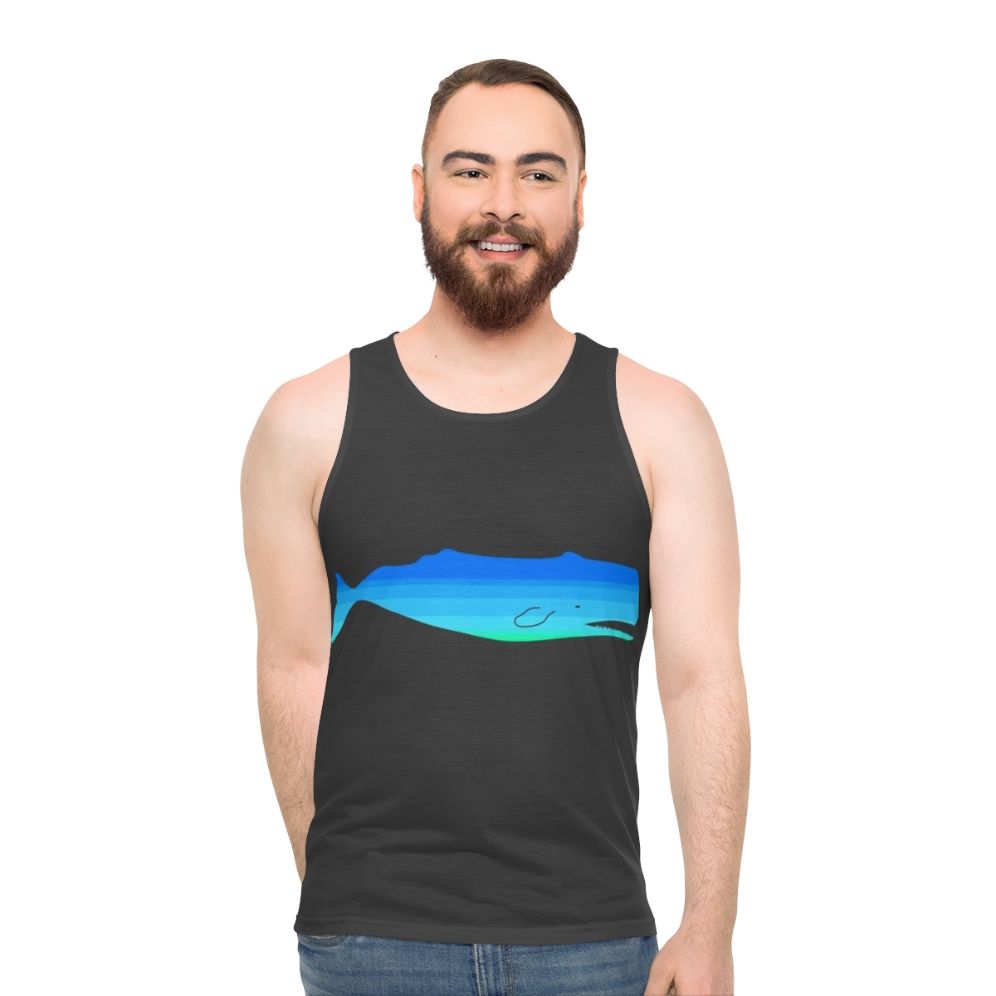 Blue Whale Legendary Animals Tank Top