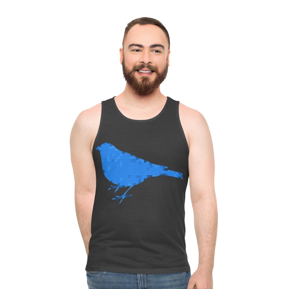 Bluebird Legendary Animals Unisex Graphic Tank Top
