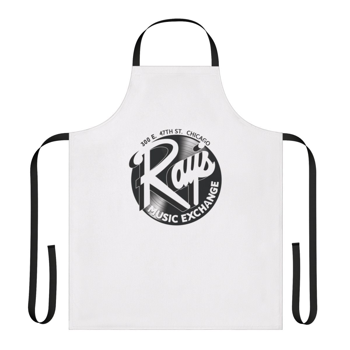 3D alternative apron with Blues Brothers-inspired design