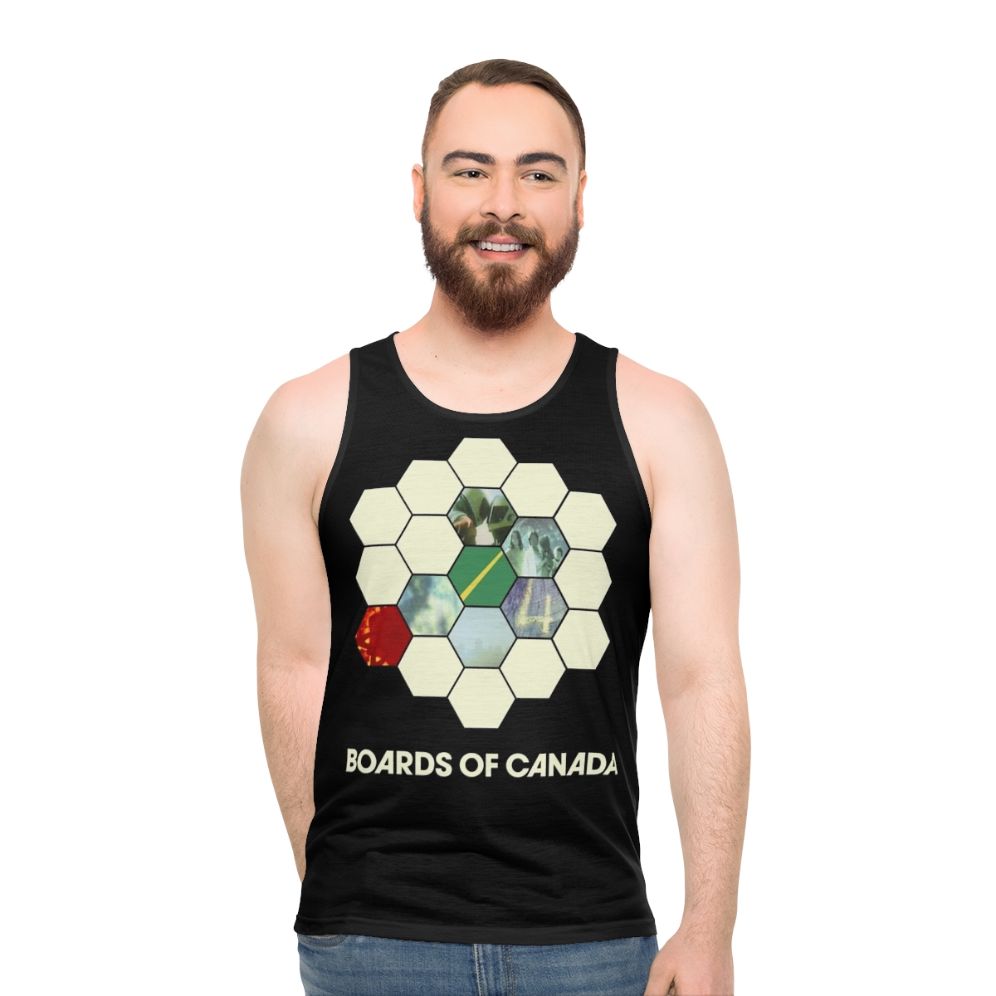 Boards of Canada electronic music unisex tank top