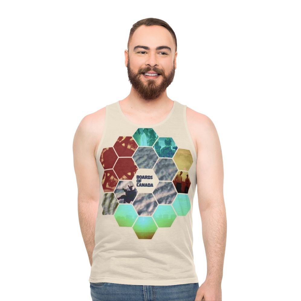 Boards of Canada Hexagon Sun Unisex Tank Top