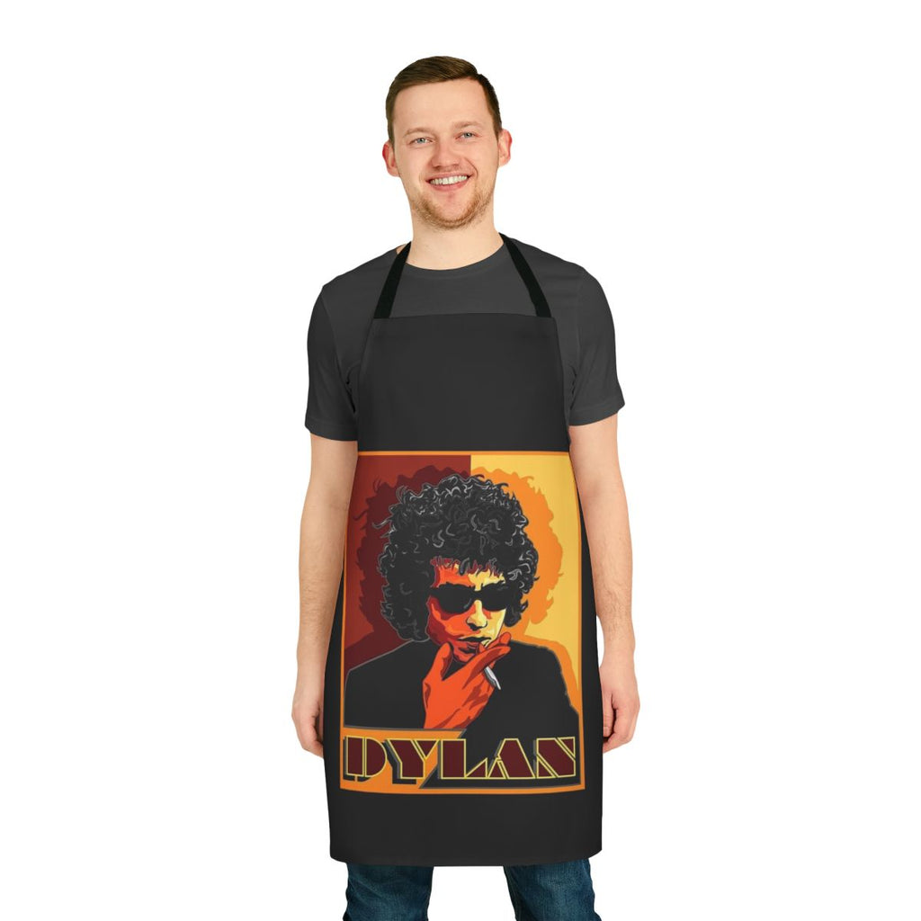 Bob Dylan Inspired Apron with Vintage Style Design