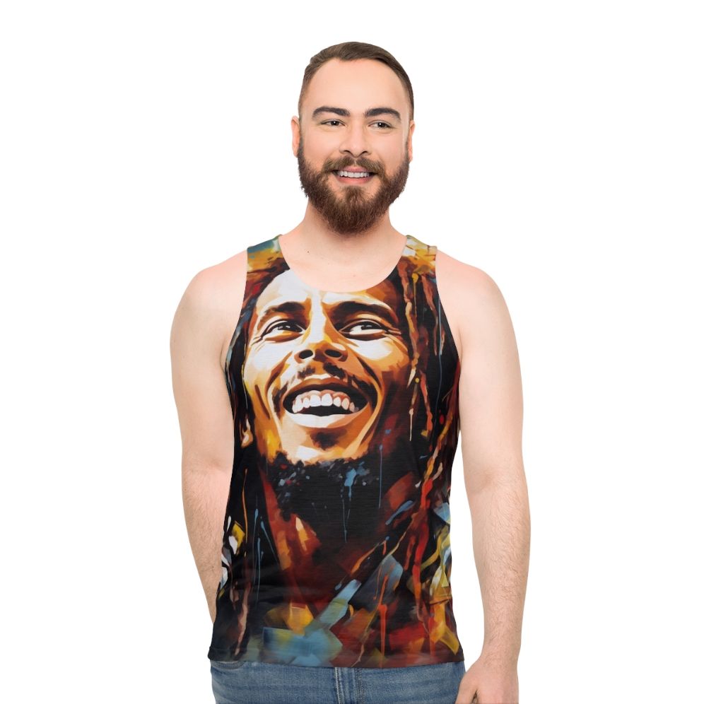 Bob Marley Artwork II Unisex Tank Top