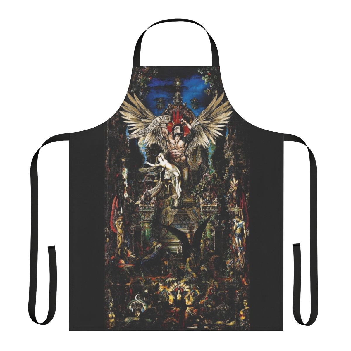 Bodybuilding apron with Zyzz and Chestbrah design