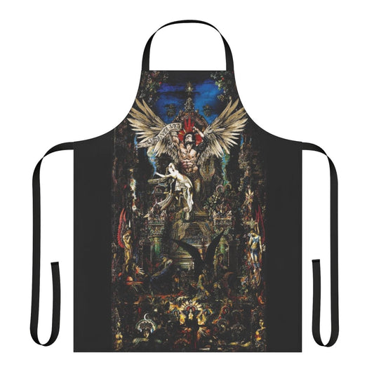 Bodybuilding apron with Zyzz and Chestbrah design