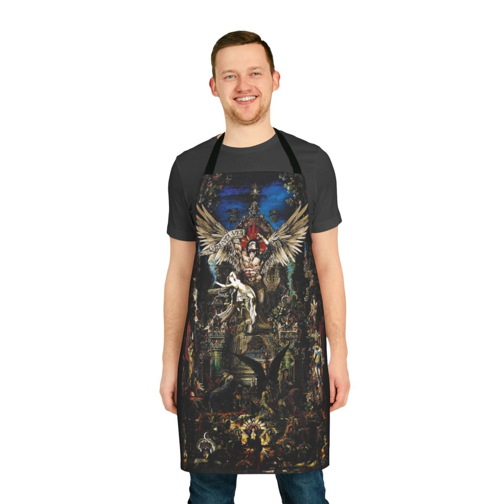 Bodybuilding apron with Zyzz and Chestbrah design
