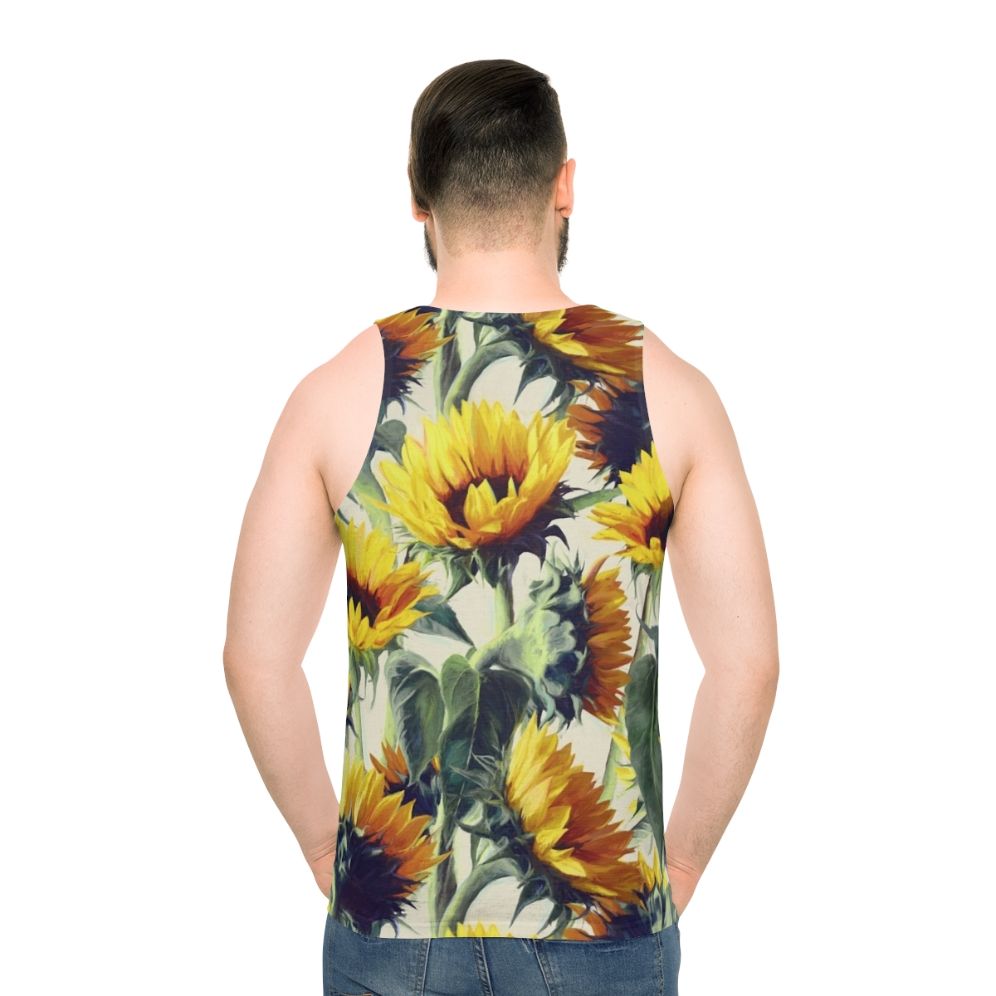 Boho Sunflower Forever Unisex Tank Top