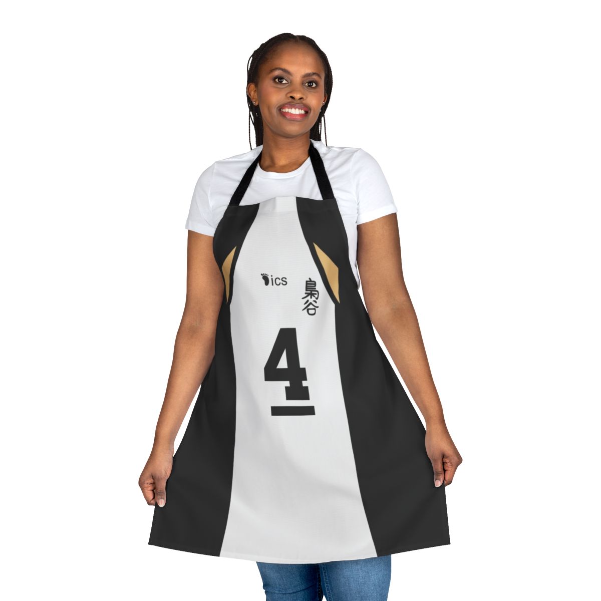 Bokuto Koutarou Themed Apron - Haikyuu Anime Inspired Kitchen Accessory