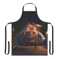 A cartoon-inspired apron featuring the character Bolbi Stroganovsky from the popular TV show Jimmy Neutron