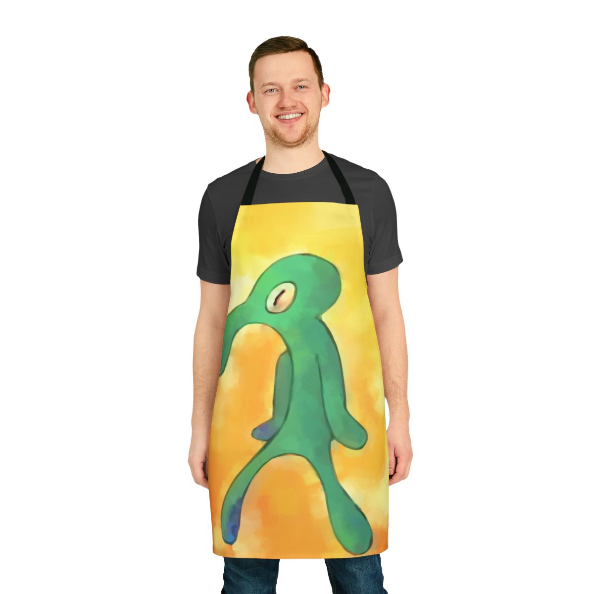 Bold and Brash inspired apron with high-quality repaint design