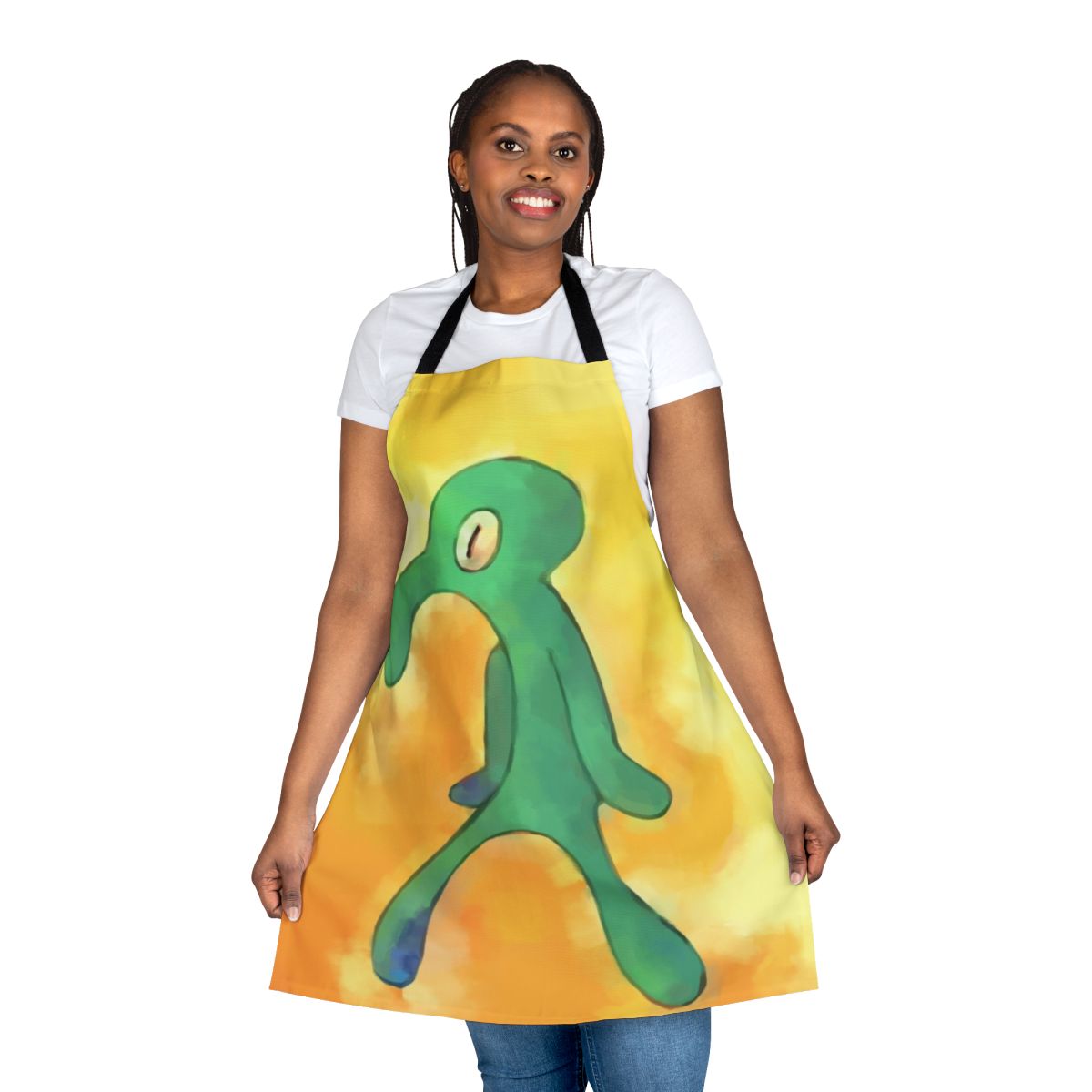 Bold and Brash inspired apron with high-quality repaint design