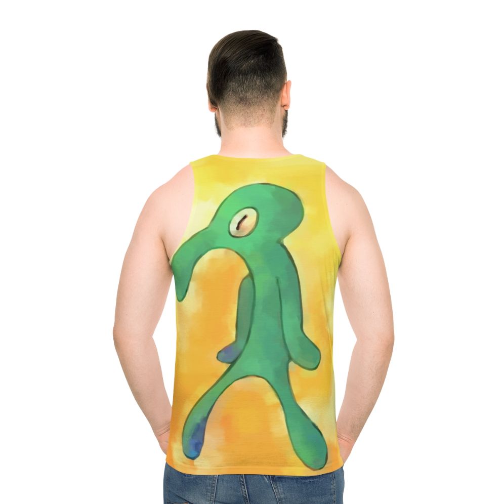 Bold and Brash Spongebob Cartoon Themed Unisex Tank Top