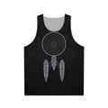 Unisex Star Trek Inspired Tank Top with Dreamcatcher and Feather Design