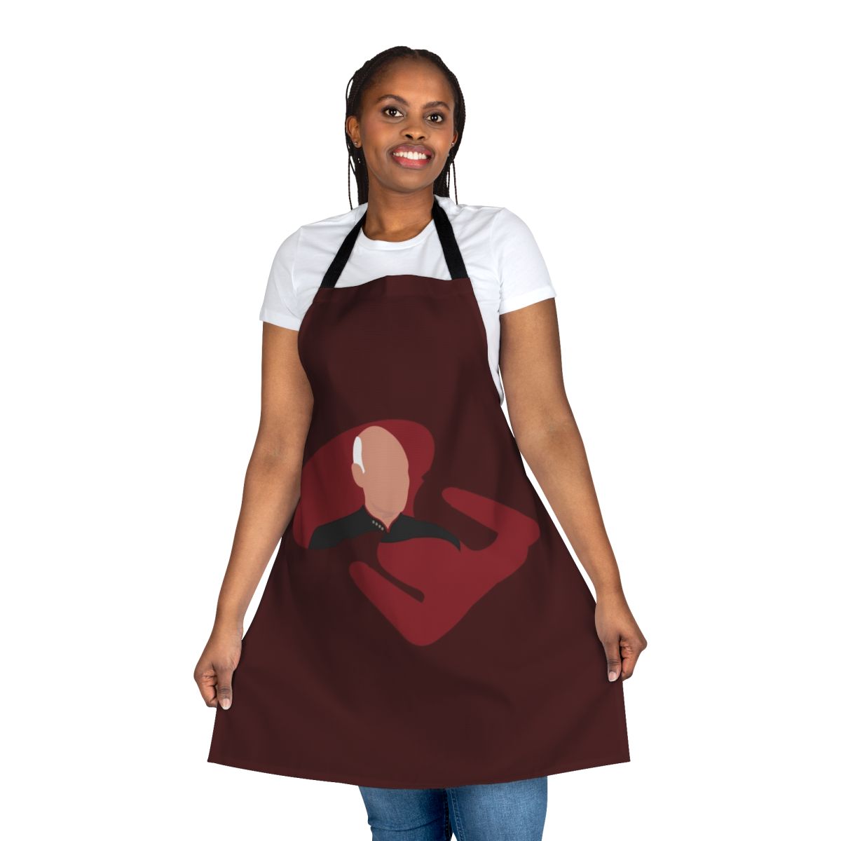 Captain's Apron Inspired by Star Trek: The Next Generation