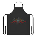 A stylish apron inspired by the iconic Star Trek: Voyager character, Captain Janeway.