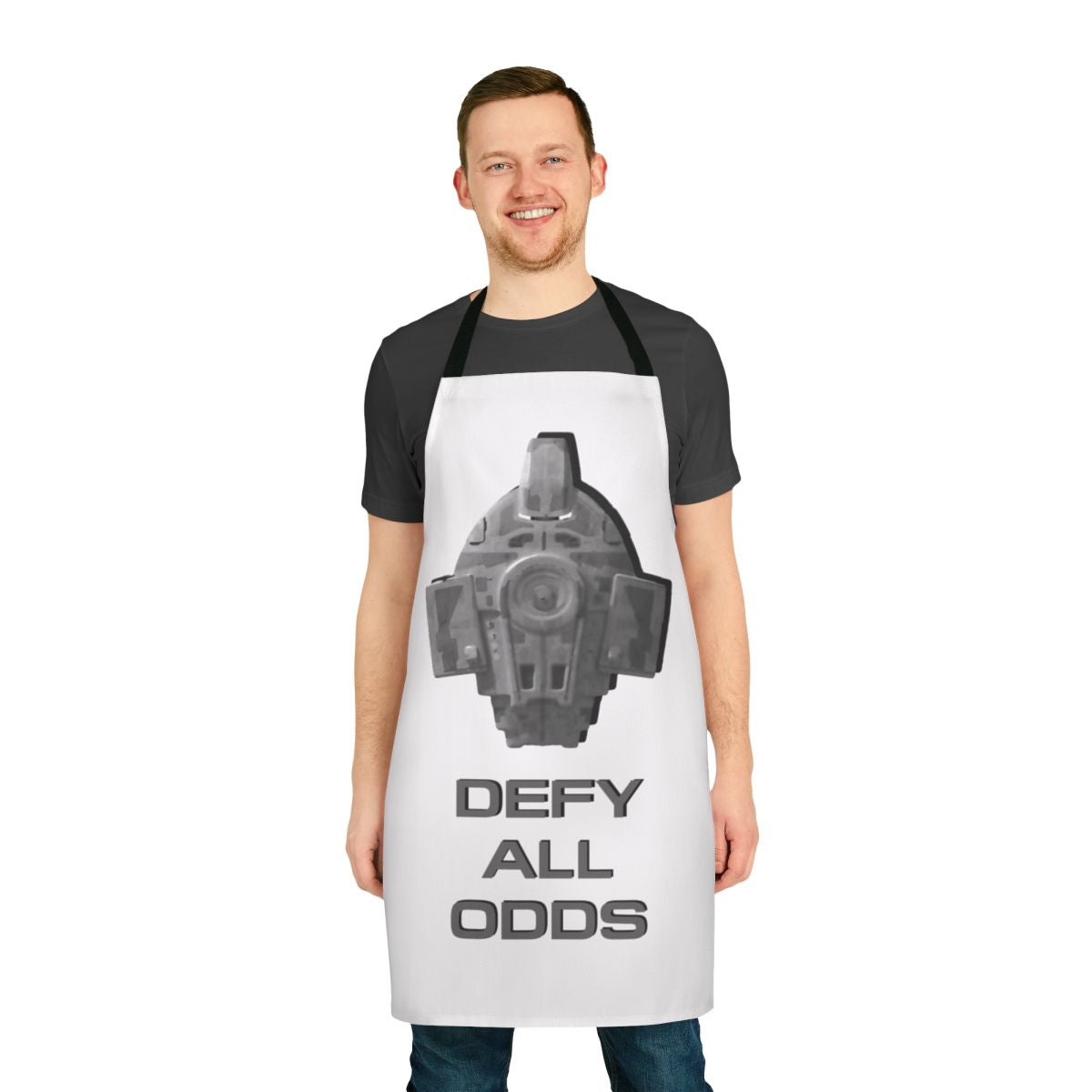 Star Trek inspired Defiant apron for fans