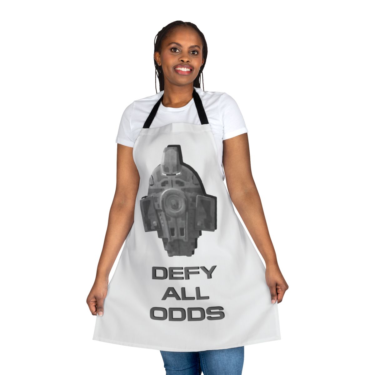 Star Trek inspired Defiant apron for fans