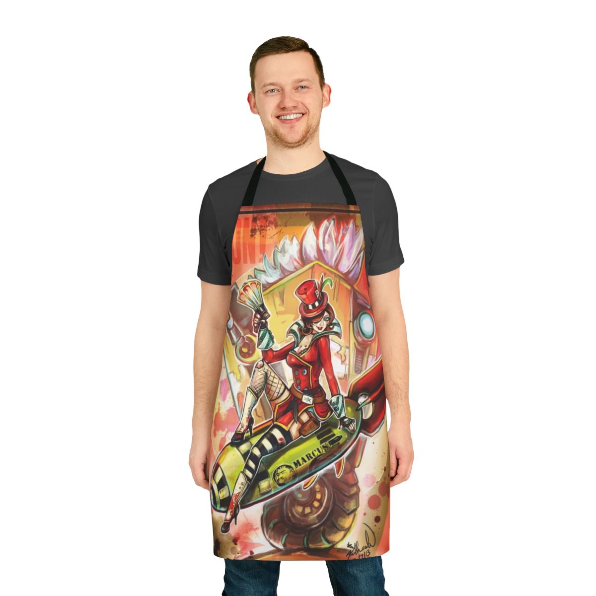 Bombshell-Inspired Apron for Borderlands Fans