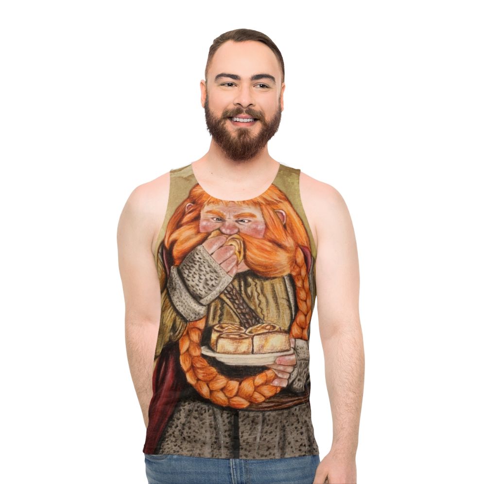 Bombur Bigger Image Unisex Plus Size Graphic Tank Top