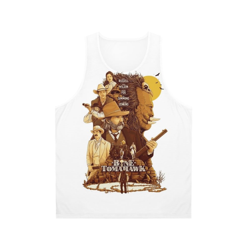 Bone Tomahawk vintage western movie unisex tank top