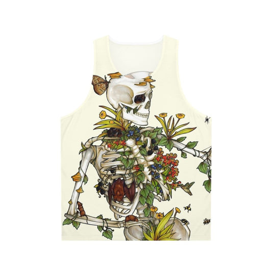 Bones and Botanicals Unisex Gothic Tank Top