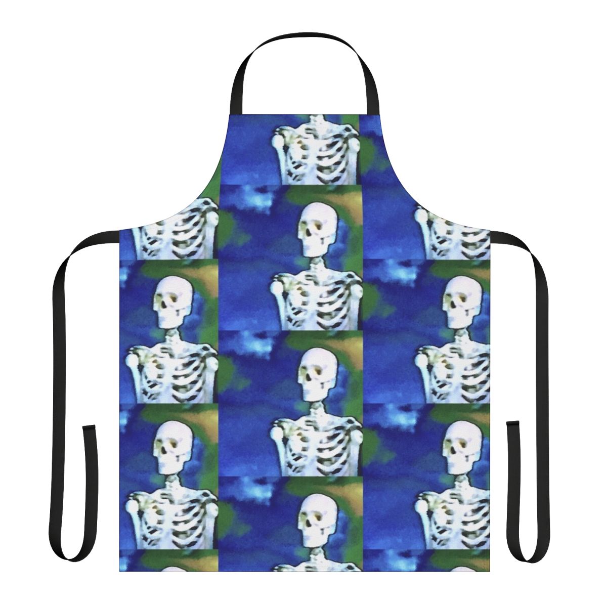 Bones Sesh Inspired Unrendered Album T-Shirt Apron