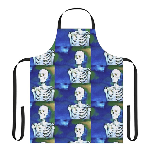 Bones Sesh Inspired Unrendered Album T-Shirt Apron