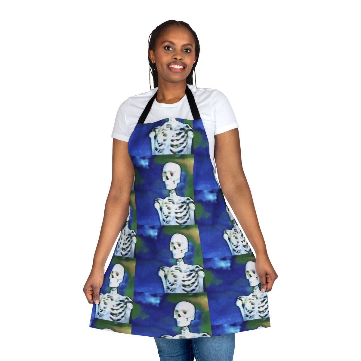 Bones Sesh Inspired Unrendered Album T-Shirt Apron