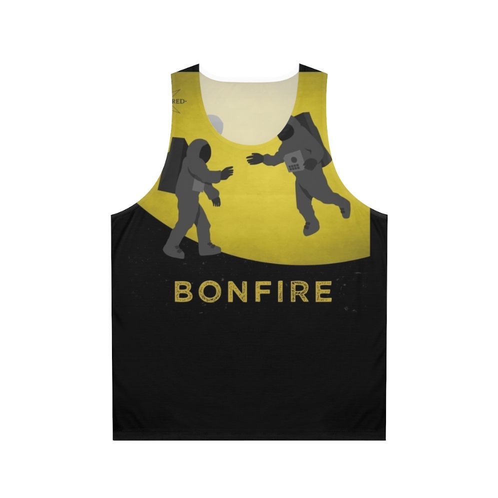 Bonfire Artwork Unisex Tank Top