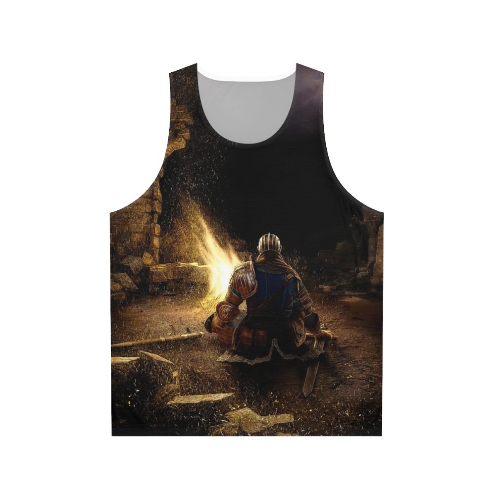 Bonfire Unisex Gaming Tank Top