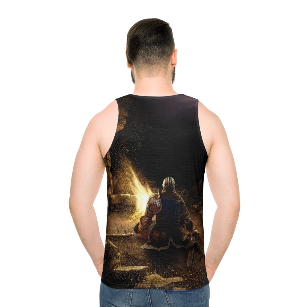 Bonfire Unisex Gaming Tank Top