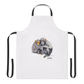 Bonobo band logo printed on a high-quality apron