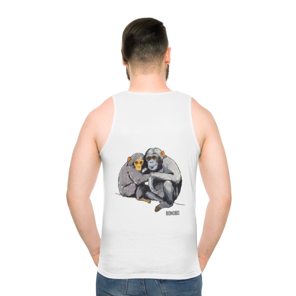 Bonobo unisex tank top with band logo