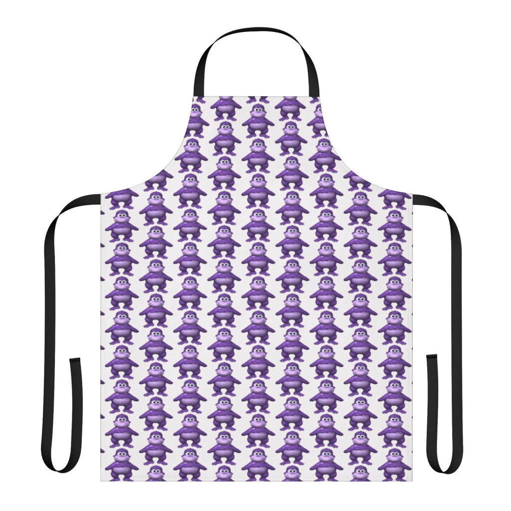 Bonzi Buddy-themed apron for gamers and fans of Vinesauce's Windows destruction videos
