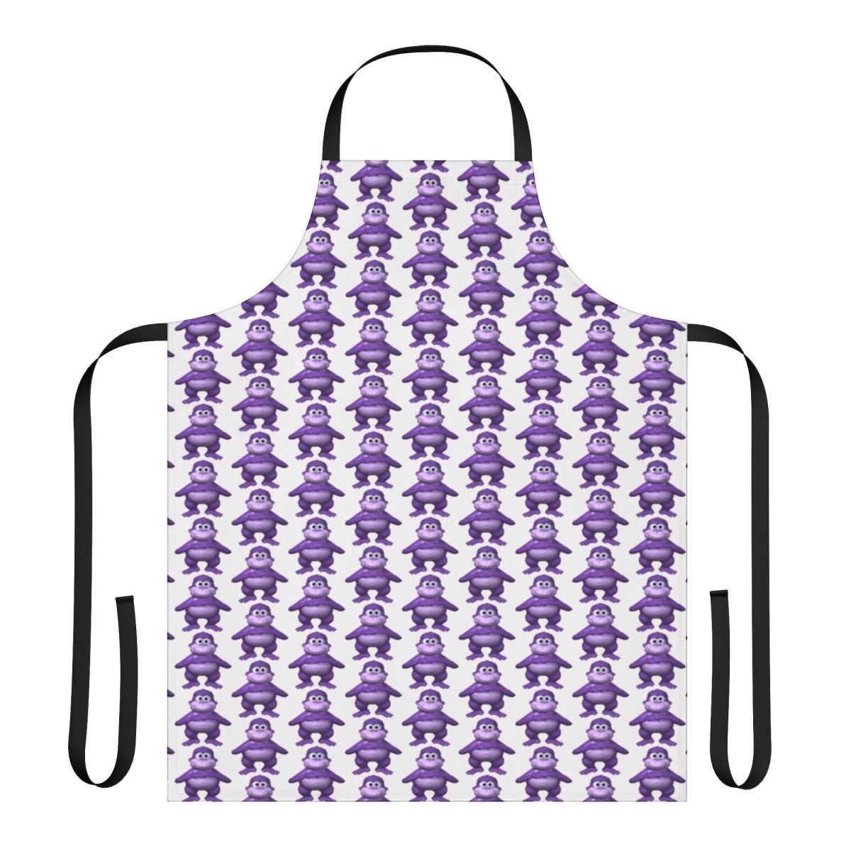 Bonzi Buddy-themed apron for gamers and fans of Vinesauce's Windows destruction videos