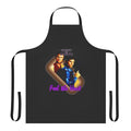 Boogie Nights-inspired parody apron featuring Brock Landers and Chest Rockwell