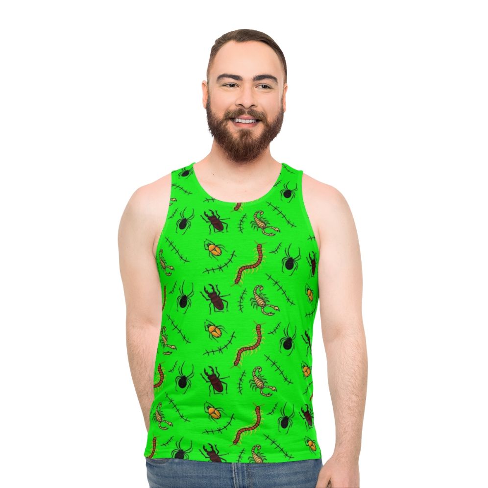 Boogieman Bugs Unisex Halloween Tank Top