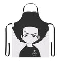 Boondocks-inspired apron featuring Huey Freeman character