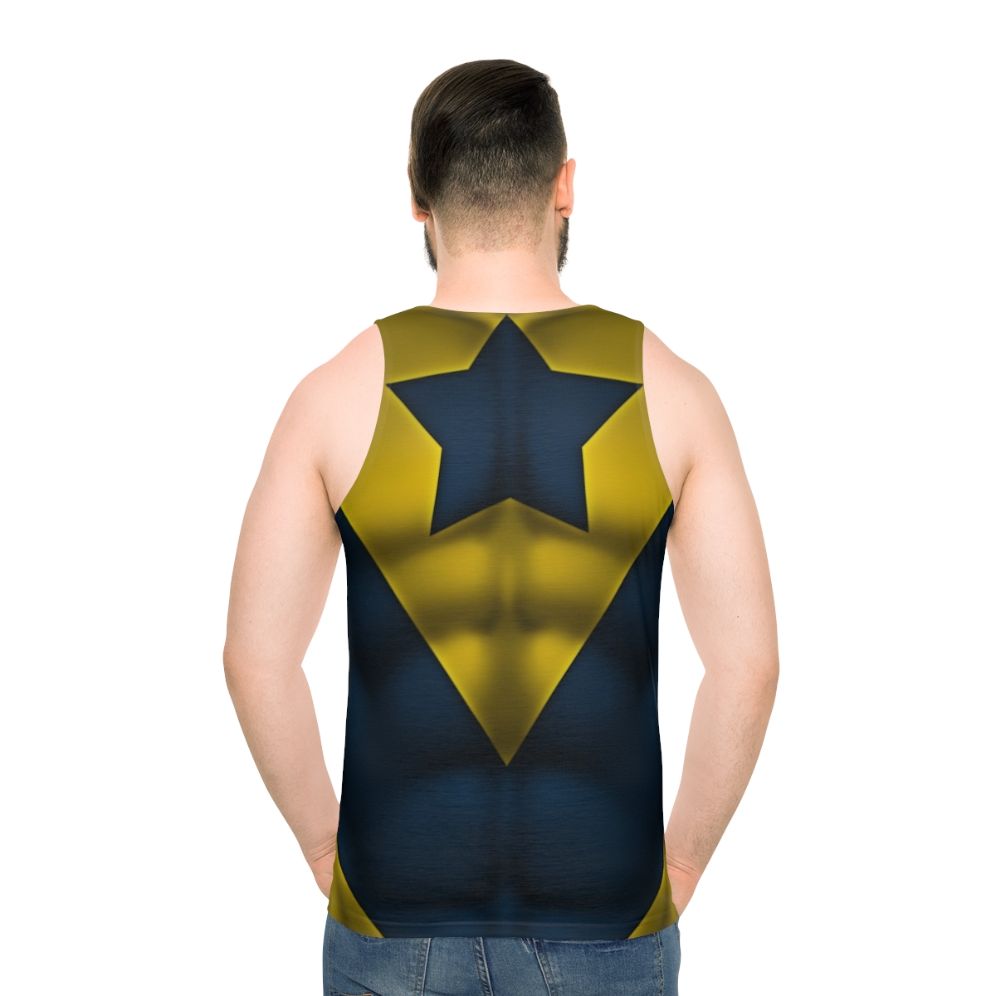 Booster Gold Superhero Art Unisex Tank Top