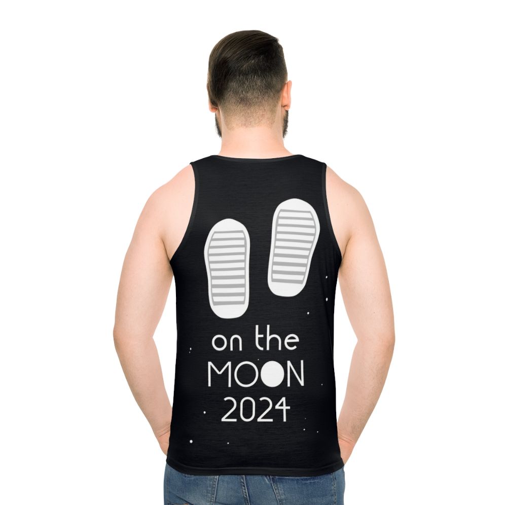 Space Force 'Boots On The Moon' Unisex Tank Top
