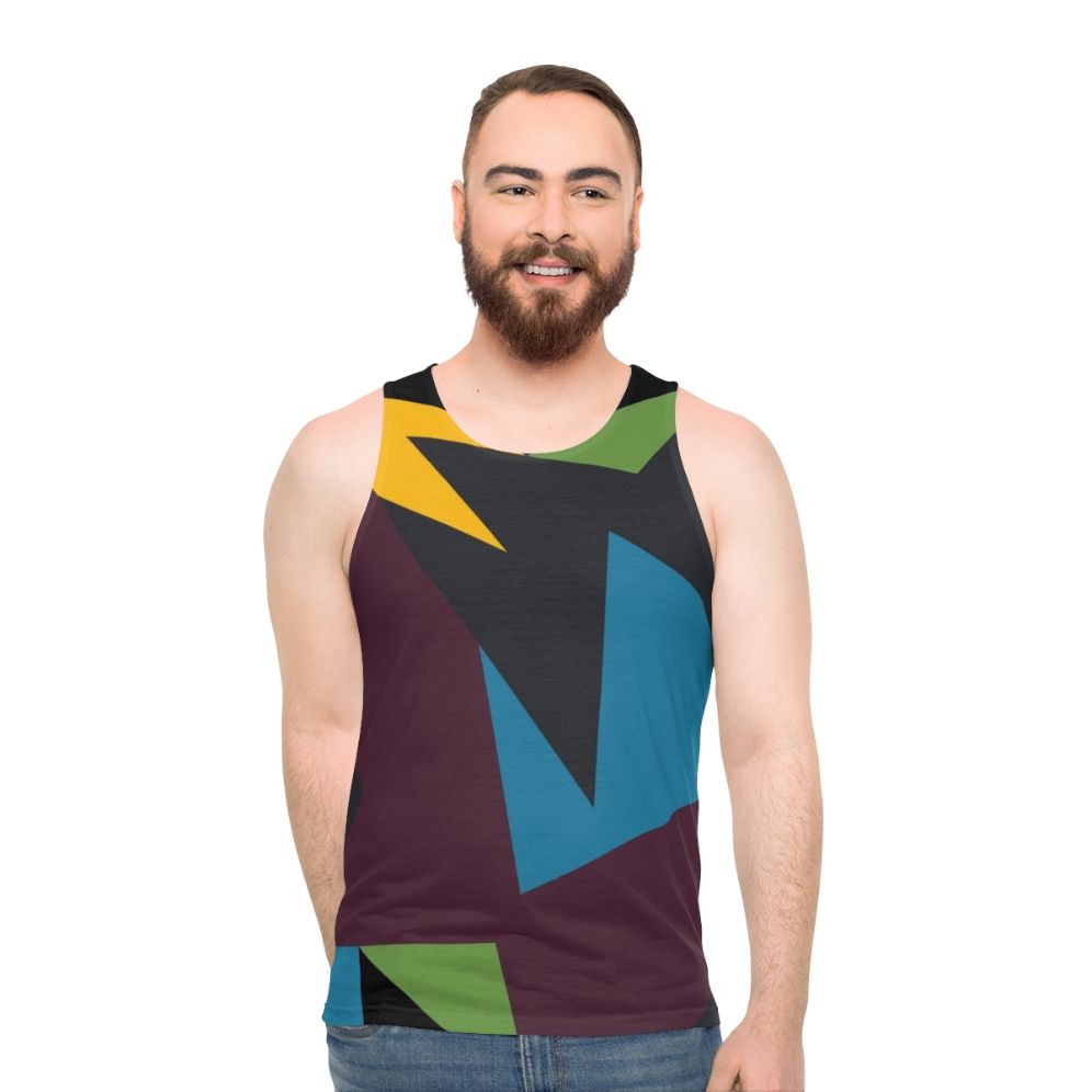 Bordeaux Jordan VII Unisex Tank Top