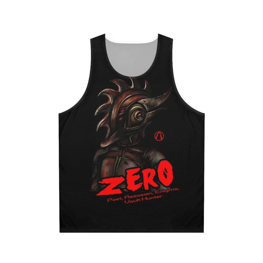 Borderlands 2 Zer0 The Assassin Unisex Tank Top