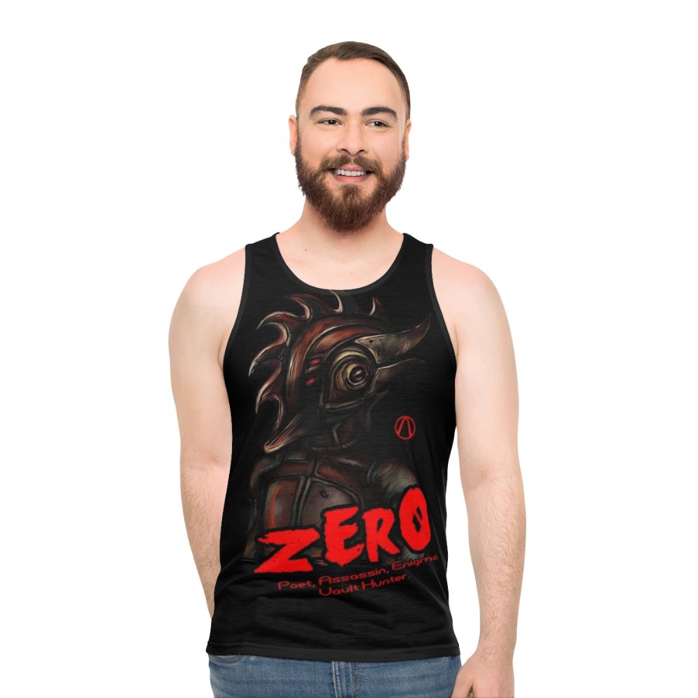 Borderlands 2 Zer0 The Assassin Unisex Tank Top