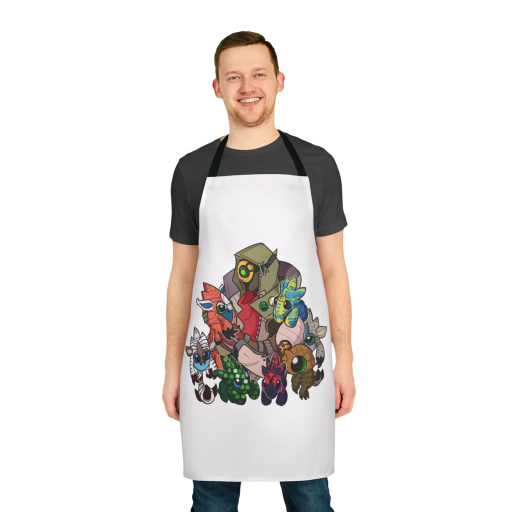 Borderlands 3 inspired Fl4k the Beastmaster themed cooking apron
