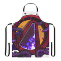 Borderlands 3 inspired apron featuring the iconic Vault symbol and tentacles design