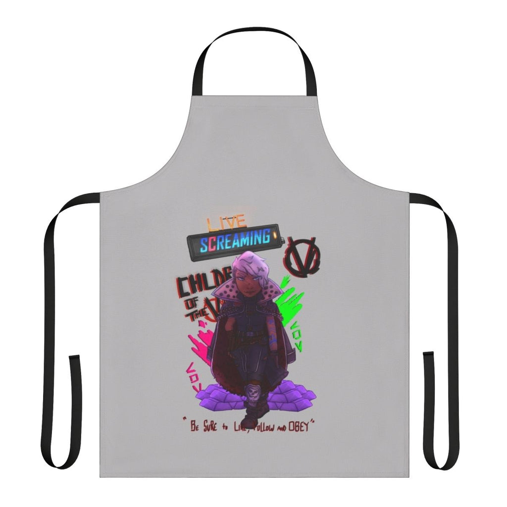 Borderlands 3 Tyreen Calypso-themed apron with vault symbol
