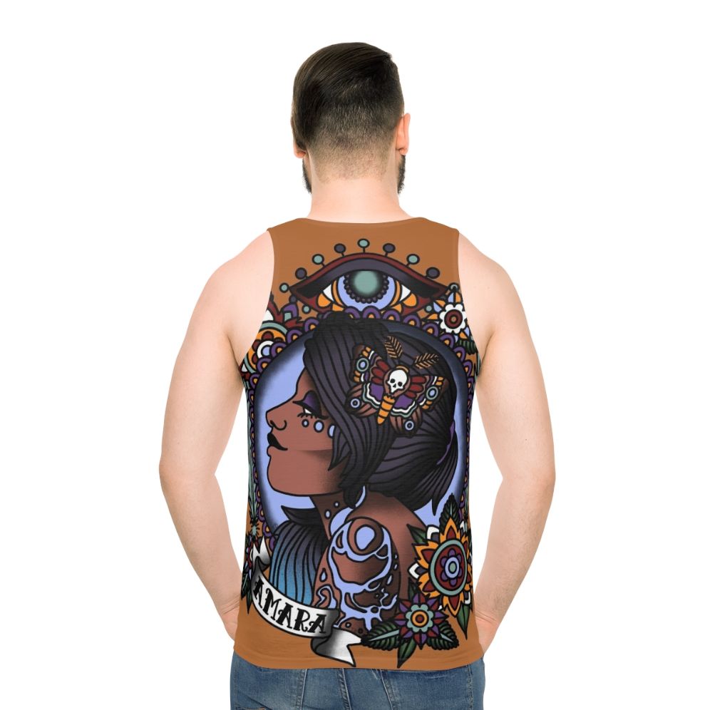 Borderlands Amara Tattoo Style Unisex Tank Top