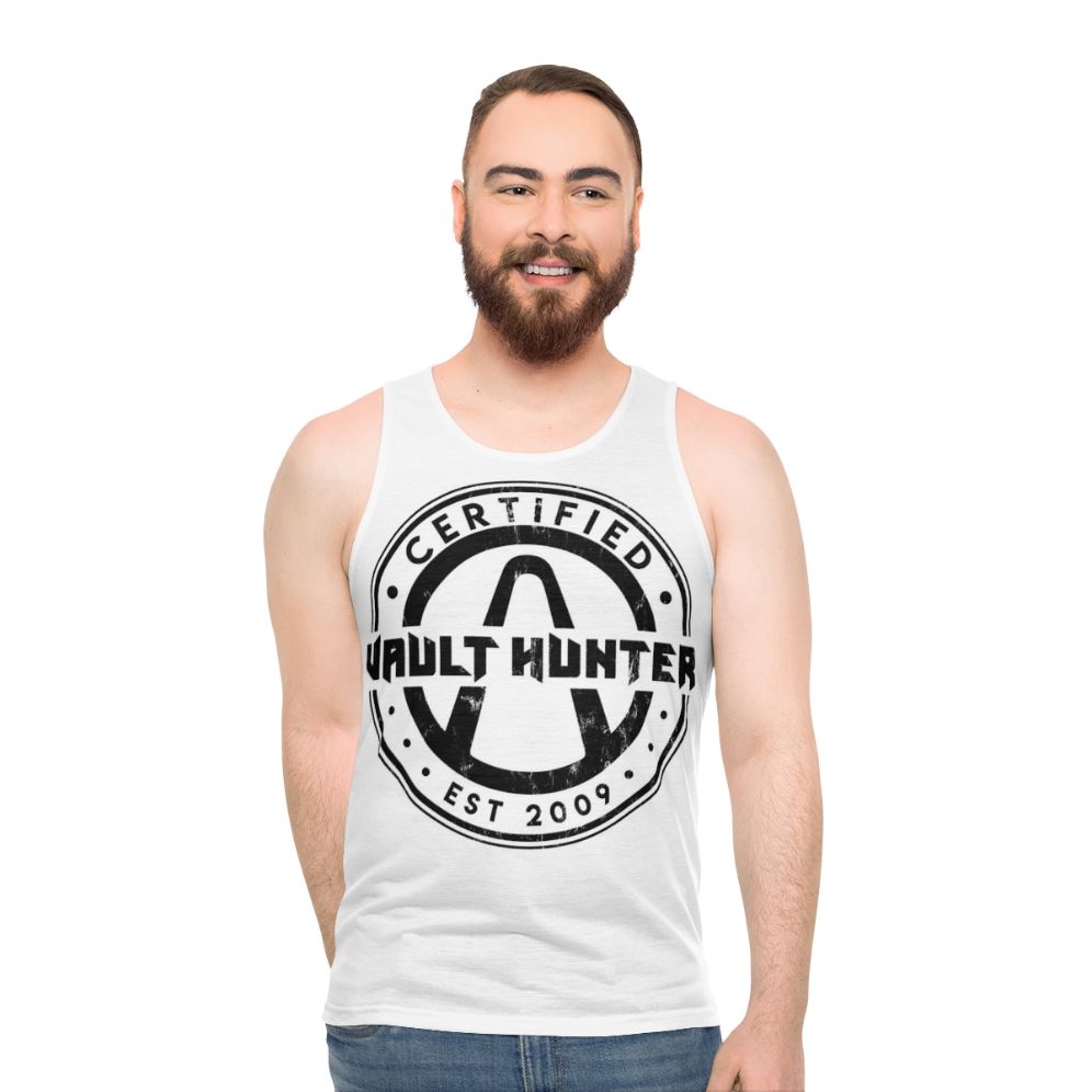 Borderlands Certified Vault Hunter Unisex Tank Top